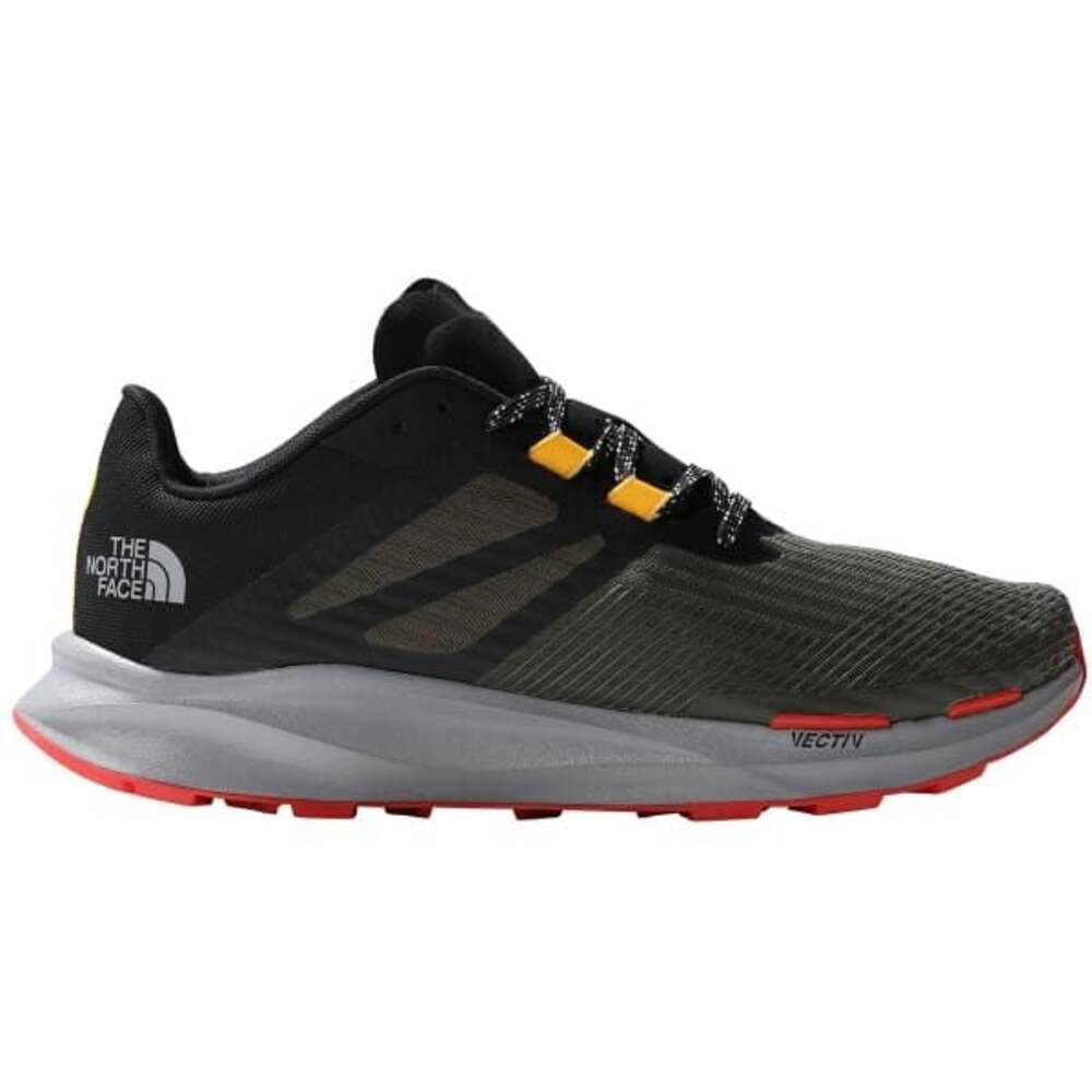 The North Face Men's VECTIV EMINUS Trail Running Shoes New Taupe Green TNF Black